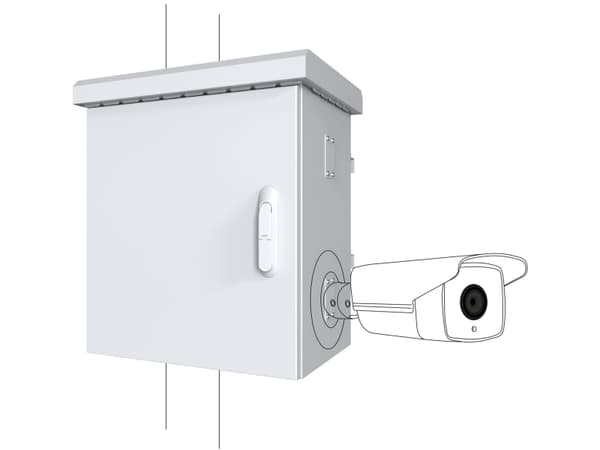 Lanview RCCTV004, 0U, 23.5kg, valkoinen