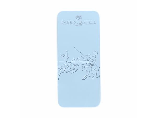 Faber-Castell 201524, Ljusblå, 2 styck, Kulspetspenna + reservoarpenna