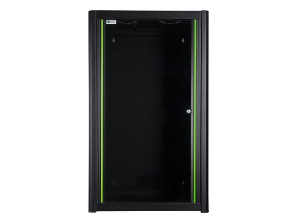 Lanview by Logon - Rack skåp - 60 x 56, pro - väggmontering - svart, RAL 9005 - 20U - 19"