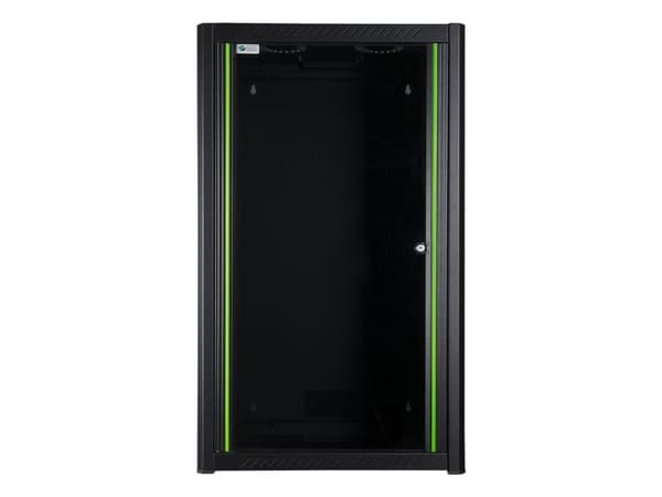 Lanview by Logon - Rack skåp - 60 x 56, pro - väggmontering - svart, RAL 9005 - 20U - 19"
