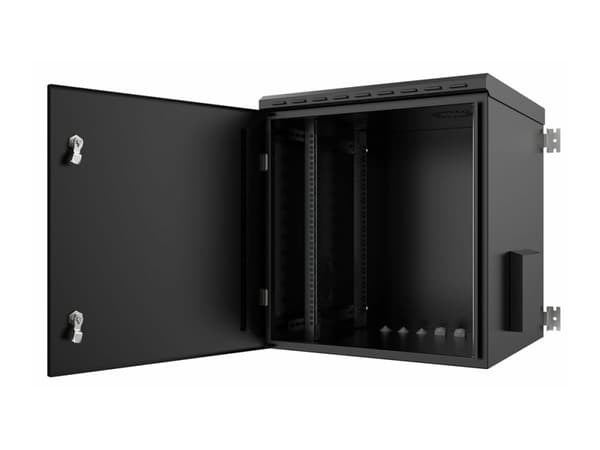 Lanview by Logon - Rack skap - 60 x 60 - veggmonterbar - svart, RAL 9005 - 12U - 19"