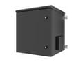 Miniatyrbilde 2 av 5: Lanview by Logon - Rack skap - 60 x 60 - veggmonterbar - svart, RAL 9005 - 12U - 19"