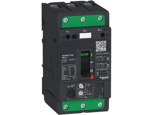 Schneider Electric GV4PE, Grå, 3P, 800 V, 8 kV, 690 V, 12,5 mA