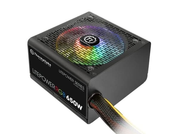 Power Supply - Litepower II Black 750W (Active PFC, 2xPEG, 120mm, Single Rail)