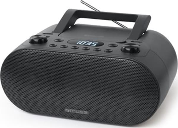 Muse Muse | Bærbar radio med Bluetooth og USB-port | M-35 BT | AUX i | Svart