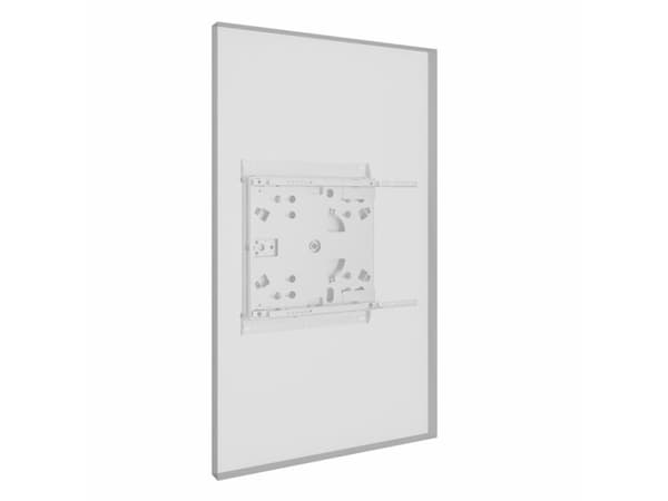 Hagor WH SA, 165,1 cm (65"), 200 x 200 mm, 400 x 400 mm, -5 - 5°, 90°, Silver