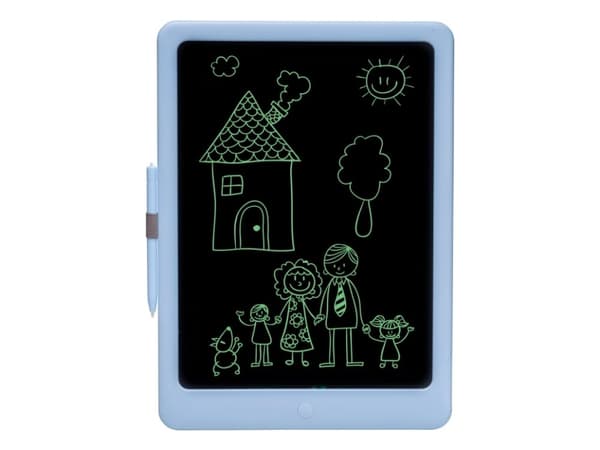 Denver LWT-14510BU, Kabel & Trådlös, Penna, 35,6 cm (14"), LCD, Blå, Inbyggt batteri