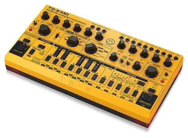 Behringer TD-3-SB, Analog synthesizer, Guld, DC, 9 V, 305 mm, 165 mm
