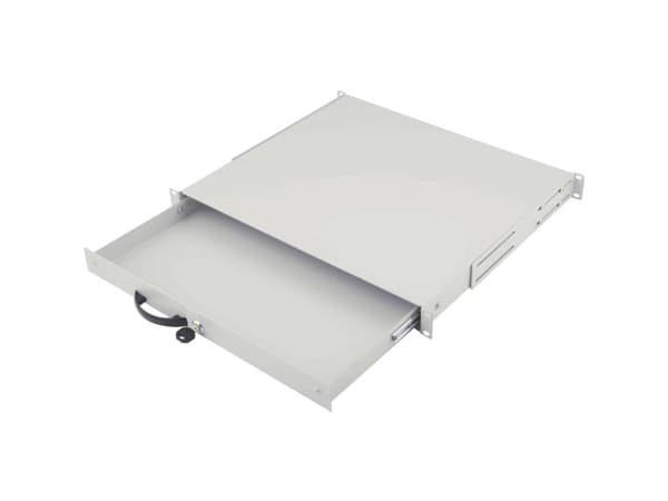 Digitus låsbar 19" 1U tangentbordshylla (A-DN-19 KEY-1U)