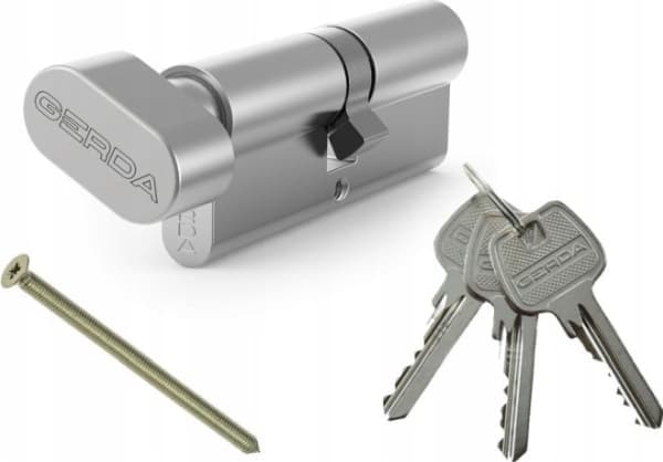 GERDA INSERT KNOB 30-35mm NICKEL