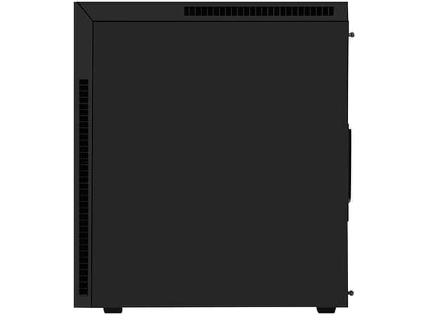 SilverStone KL07E - Tower - ATX - ingen strømforsyning (ATX / PS/2) - svart - USB/lyd