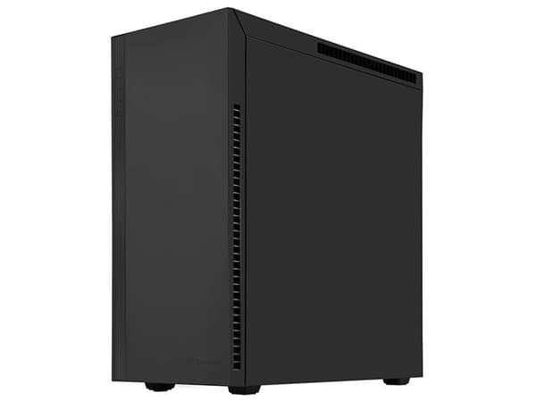 SilverStone KL07E - Tower - ATX - ingen strømforsyning (ATX / PS/2) - svart - USB/lyd