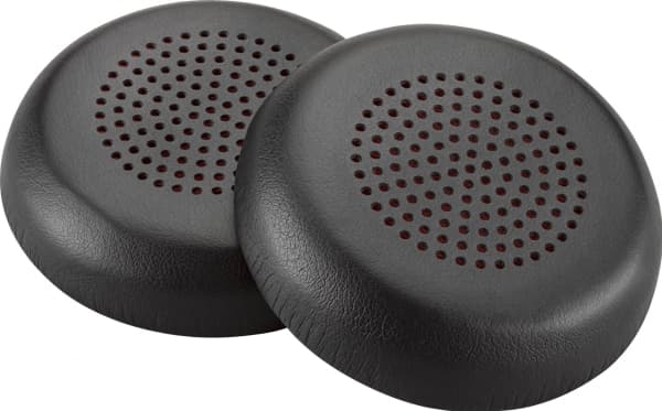 POLY Voyager Focus 2 öronkuddar i konstläder (2 st.), Set med kudde/ring, 44 g, Svart