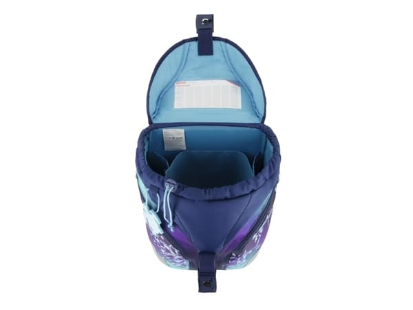Herlitz SoftLight Plus Greenline Blue Ice, Lunchboks, Pennal, Pencil pouch, Skolesekk, Sportsbag, Jente, Barneskole, Ryggsekk, 18 l, Forlomme, Sidelo
