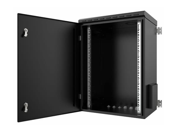 Lanview by Logon - Rack skap - 60 x 45 - veggmonterbar - svart, RAL 9005 - 16U - 19"