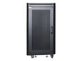 Miniatyrbild 3 av 5: Lanview by Logon Server Line - Rack skåp - 600 x 1000 mm - fristående - svart, RAL 9005 - 20U - 19"