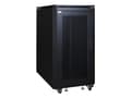 Miniatyrbild 4 av 5: Lanview by Logon Server Line - Rack skåp - 600 x 1000 mm - fristående - svart, RAL 9005 - 20U - 19"