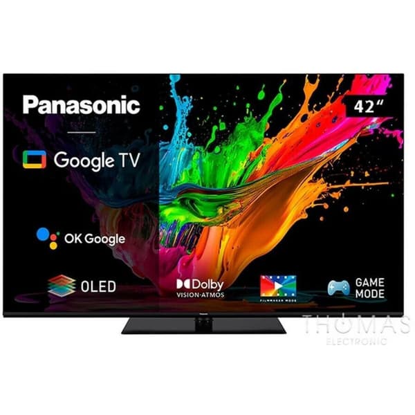 Älykäs TV Panasonic TX42MZ800E Wi-Fi 4K Ultra HD 42 OLED - 4K OLED Smart TV Wi-Fi-yhteydellä Panasonicilta uskomattomaan visuaaliseen elämykseen.