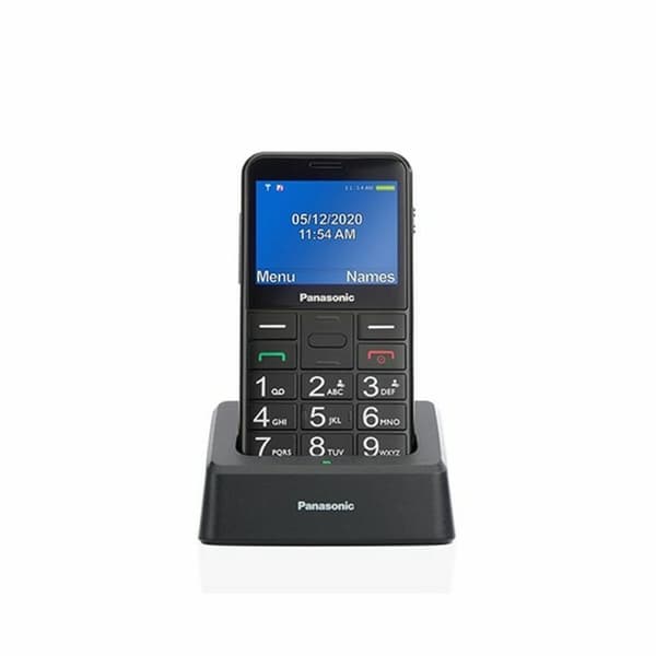 Panasonic KX-TU155: Enkel Mobiltelefon för Seniorer med Stora Knappar - Lättanvänd och pålitlig telefon för äldre användare.