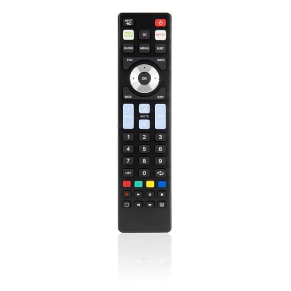 Universell Svart Fjärrkontroll för Smart TV - Ewent IN-TISA-AISATV0284