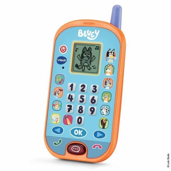 Interaktiv Legetøjs Telefon Vtech Bluey Smartphone (FR) til børn - Sjov og lærerig legetøjs telefon til børn med interaktive funktioner.