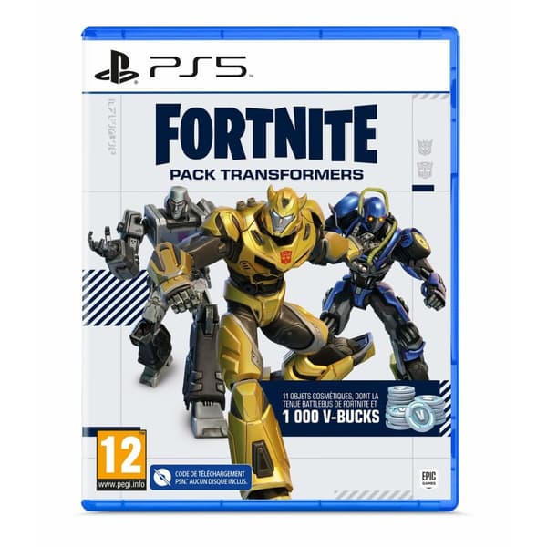 PlayStation 5 Videospel Fortnite Pack Transformers (FR) Nedladdningskod