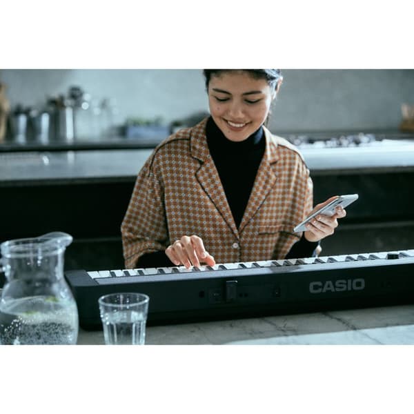 Casio Tangentbord MU CT-S1 BK - Praktiskt och stilrent tangentbord från Casio för musikskapande. Lättanvänt och kompakt design.