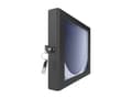 Miniatyrbilde 3 av 5: Compulocks Galaxy Tab A9+ Apex Enclosure Wall Mount - Innhegning - for nettbrett - låsbar - høyverdig aluminium - svart - skjermstørrelse: 11" - vegg