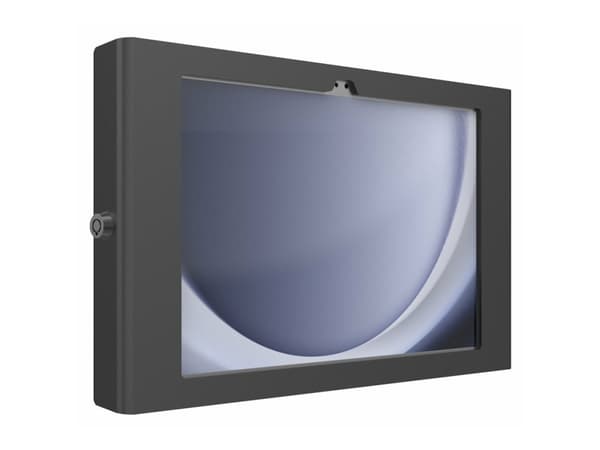 Compulocks Galaxy Tab A9+ Apex Enclosure Wall Mount - Innhegning - for nettbrett - låsbar - høyverdig aluminium - svart - skjermstørrelse: 11" - vegg