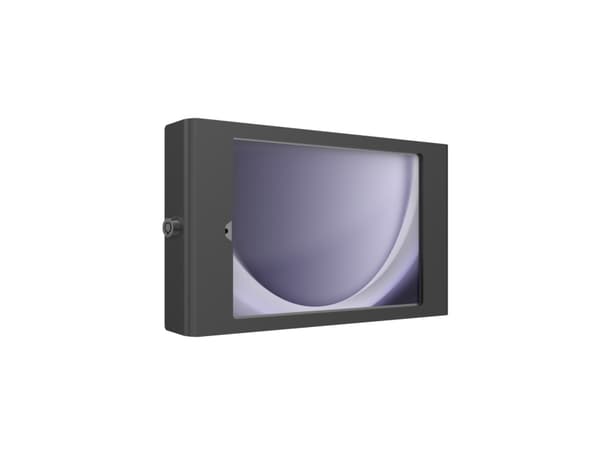 Compulocks Galaxy Tab A9 Apex Enclosure Wall Mount - Hölje - för surfplatta - låsbar - höggradig aluminium - svart - skärmstorlek: 8.7" - väggmonterb