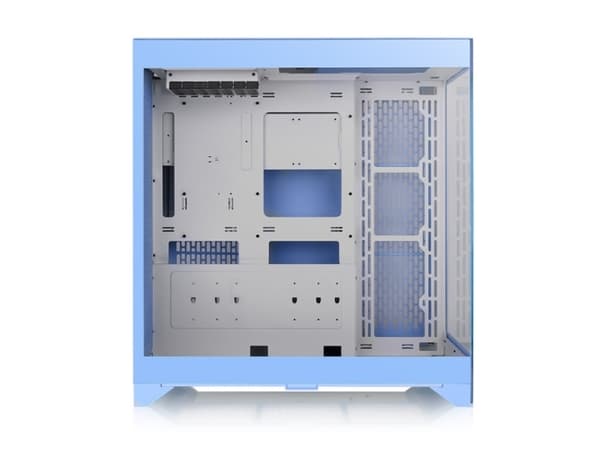 Thermaltake CTE E600 MX - Mid tower - utökad ATX - genomskinlig sidopanel (härdat glas) - ingen strömförsörjning (PS/2) - hortensia blå - USB/ljud
