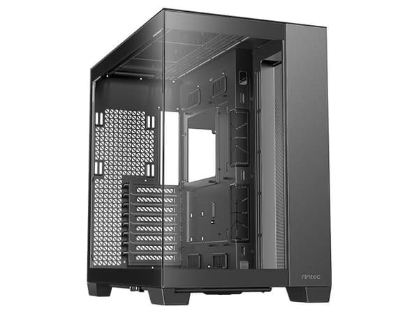 Antec Constellation Series C8 - FT - utökad ATX - genomskinlig sidopanel (härdat glas) - ingen strömförsörjning (ATX) - USB/ljud