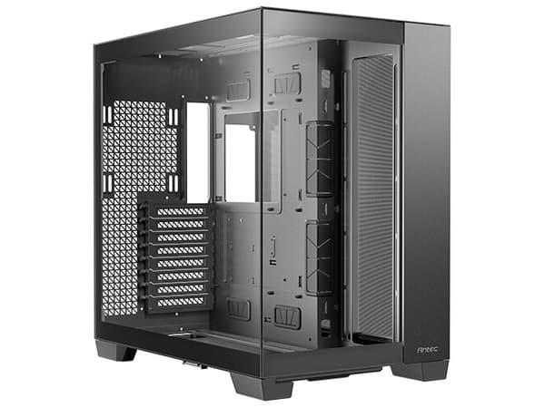 Antec Constellation Series C8 - FT - utökad ATX - genomskinlig sidopanel (härdat glas) - ingen strömförsörjning (ATX) - USB/ljud