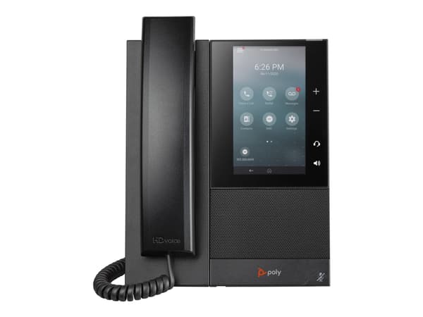 Poly CCX 505 - VoIP-telefon - SIP, SDP, RTCP, RTP, SRTP