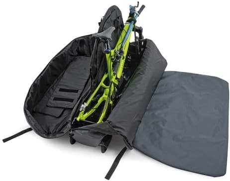 B&W Bike.bag 2.0, Transportsbag for sykkel, Sort, Grå