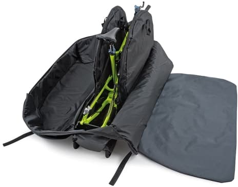 B&W Bike.bag 2.0, Transportsbag for sykkel, Sort, Grå