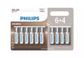 Miniatyrbild 1 av 2: Philips LR6A10BP/10, Engångsbatteri, AA, Alkalisk, 1,5 V, 10 styck, 5 År