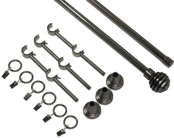 Domoletti DOUBLE CURTAIN RAIL SET 300CM D16 4772013155720