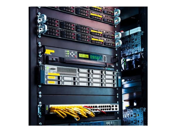 Qoltec - Rackblankningspanel - solid stål - svart - 2U - 19"