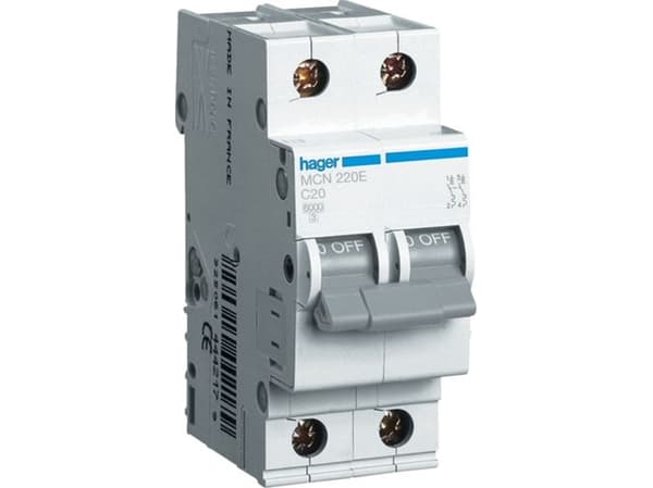 Hager MCN220E, 230-400V