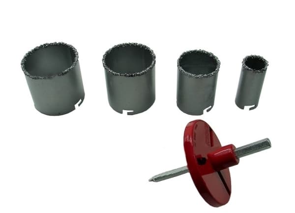 WOLFRAME HÅLPUNSCHER 4 st /SILVER /33-73mm/