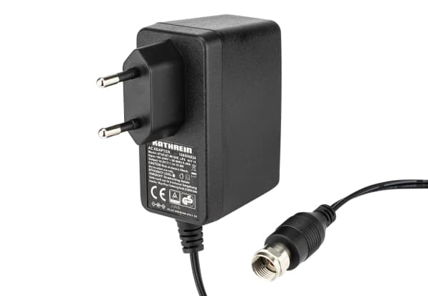 Kathrein NCF 18, Forsterker, Innendørs, 100 - 240 V, 50/60 Hz, 17 W, 18 V Sort