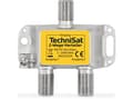 Miniatyrbilde 2 av 2: TechniSat 0022/3220, Kabelspillter, 75 O, 5 - 2400 MHz, Sølv, Hunkjønn, 1 stykker