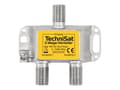 Miniatyrbilde 1 av 2: TechniSat 0022/3220, Kabelspillter, 75 O, 5 - 2400 MHz, Sølv, Hunkjønn, 1 stykker