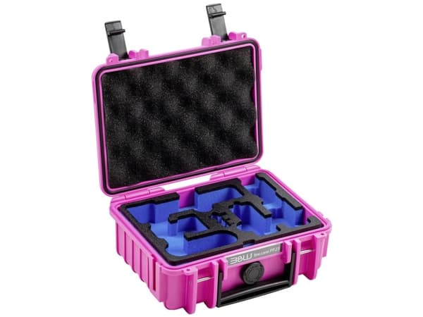 B & W International Outdoor kuffert Typ 500 2.3 l (B x H x T) 230 x 180 x 90 mm Pink PP.23.PI.Pocket3