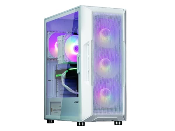 Zalman i3 NEO - (härdat glas) - ingen strömförsörjning - USB/ljud