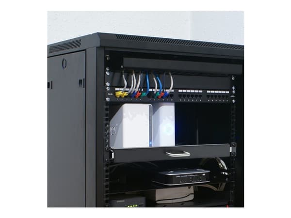 Qoltec Su laikikliu hylle for RACK skap | 600x600 | uttrekkbar