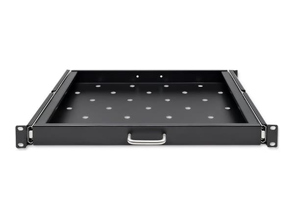 Qoltec Su laikikliu hylle for RACK skap | 600x600 | uttrekkbar