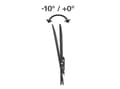 Pikkukuva 2 / 5: Hama 00220810, 165,1 cm (65"), 100 x 100 mm, 400 x 400 mm, -12 - 0°, teräs, musta