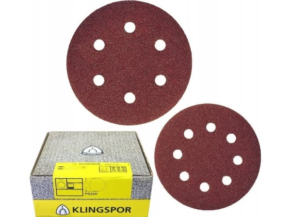 KLINGSPOR SELVLEKENDE SLIPESKIVE 150mm PS22K th. 40 GLS3/50 stk.